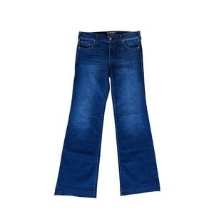 ARIAT Women Wide Leg Jeans Dark Wash Size 29R